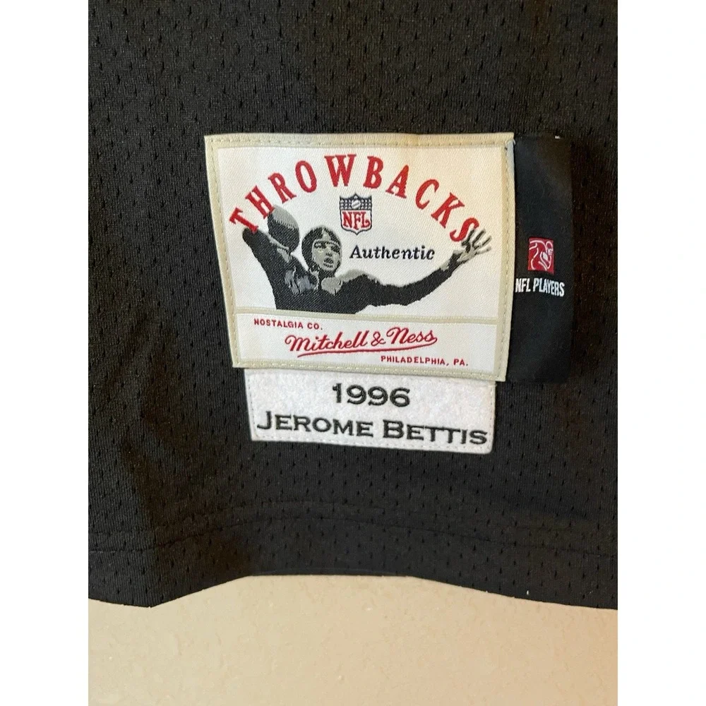 Men's 2XL‎ NWOT Pittsburgh Steelers Mitchell & Ness Jerome Bettis 1996/97 Jersey